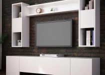 Evidea House Line Nill Fonksiyonel Tv Ünitesi Dekorasyonu