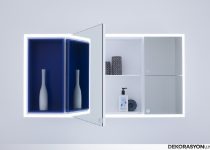 Fonksiyonel banyo ayna modeli
