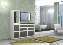Fonksiyonel banyo dolabı modelleri