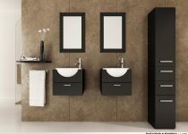 İkili banyo ayna modeli