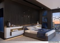 İlginç modern ev dekorasyonu modeli
