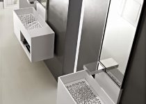 Farklı çizgilere sahip banyo lavabo örnekleri