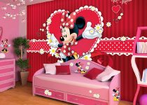 Mickey mouse çocuk odası duvar kağıdı