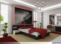 Klasik ve modern ev dekorasyon modeli