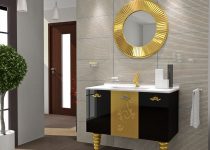 Lüks banyo dolap modeli