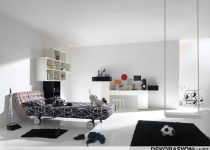 Minimalist tasarıma sahip şahane erkek çocuk odası dekorasyonu