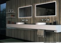 Yeni moda ledli banyo ayna modeli