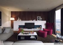 Modern ev dekorasyonu salon modelleri