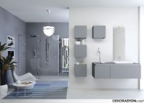Parçalı banyo dolap modeli