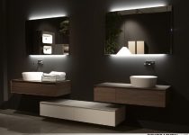 Şahane banyo ayna modeli