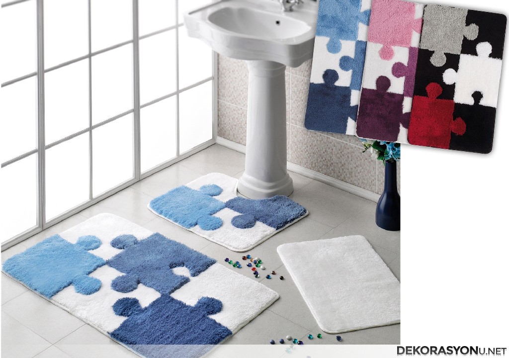 Taç isabel banyo paspası modelleri