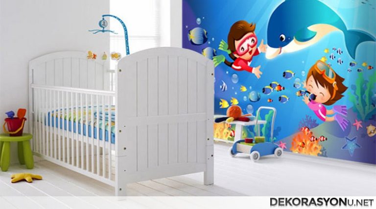 Bebek Odası Duvar Kağıdı