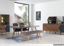 Elegant modern yemek odası takımı