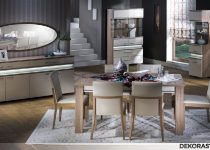 Farklı modern yemek odası takımı