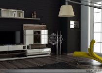 Tv ünitesi dekorasyonu ile salonlarınız şenelenecek