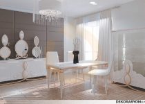 Sıra dışı modern yemek odası takımı