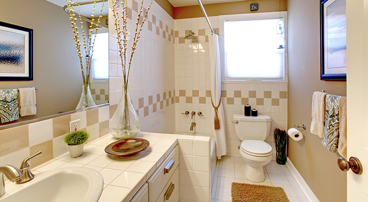 Küçük Banyo Dekorasyonu