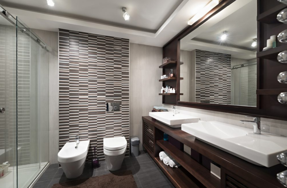 Modern Banyo Dekorasyonu