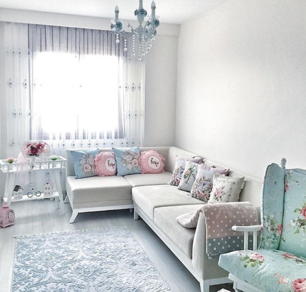 2020 Çiçekli Salon Dekorasyon Trendleri