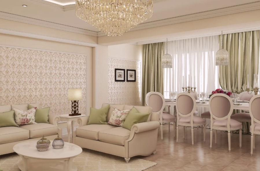 Klasik Salon Perde Modelleri 2020