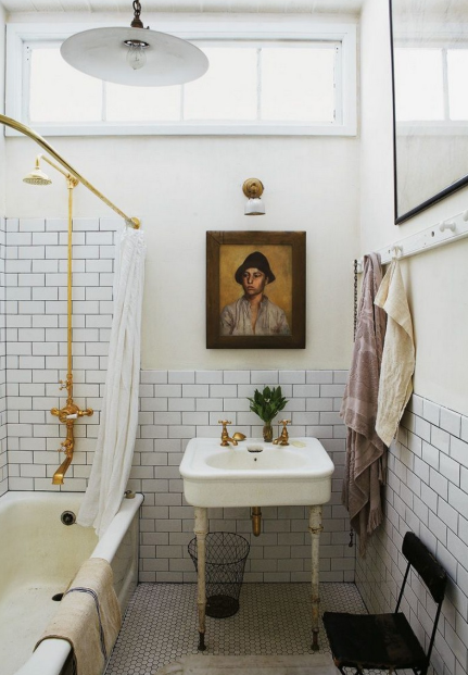 Klasik Vintage Banyo Dekorasyonları