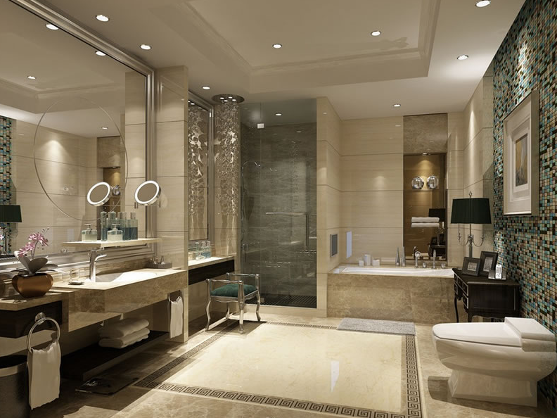 Modern Banyo Dekorasyonları 2020