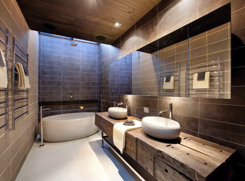 Tasarım Modern Banyo Dekorasyonları 2020