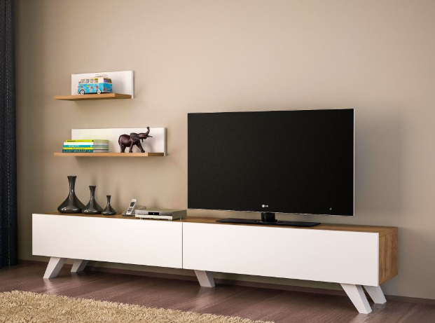 2019 Tasatım TV Ünite Dekorasyonları