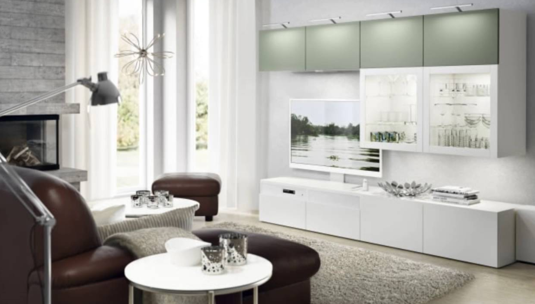 Beyaz Ikea TV Ünite Modelleri 2019