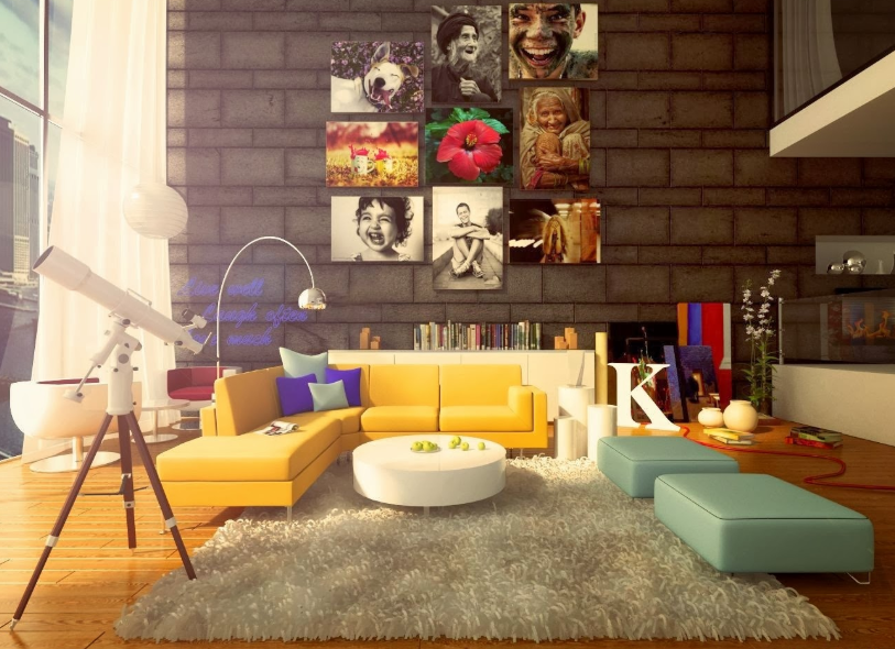 Renkli Öğrenci Evi Dekorasyon Fikirleri