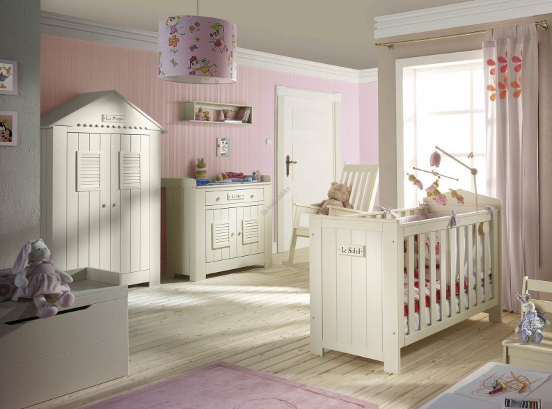 Ahşap Kız Bebek Odası 2019