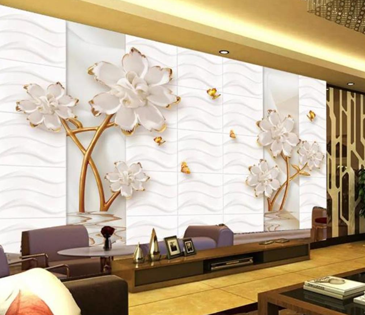Desenli 3d Duvar Kağıtları