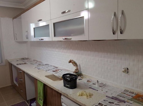 Evde Banyo Fayans Boyama Nasıl Yapılır