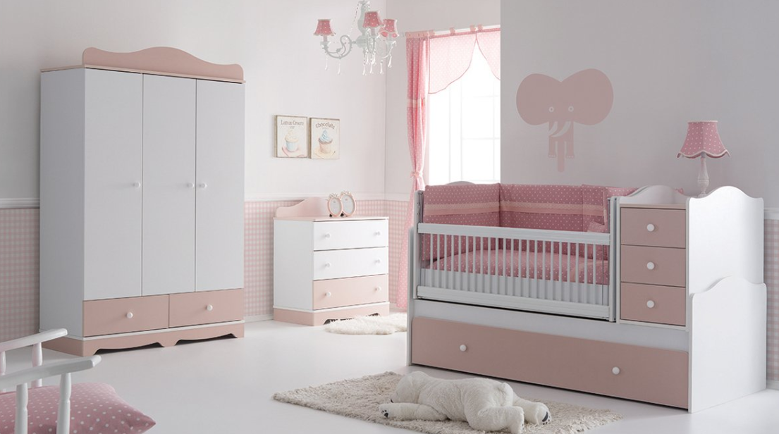 Pembe Bebek Odası Dolap Modelleri 2020