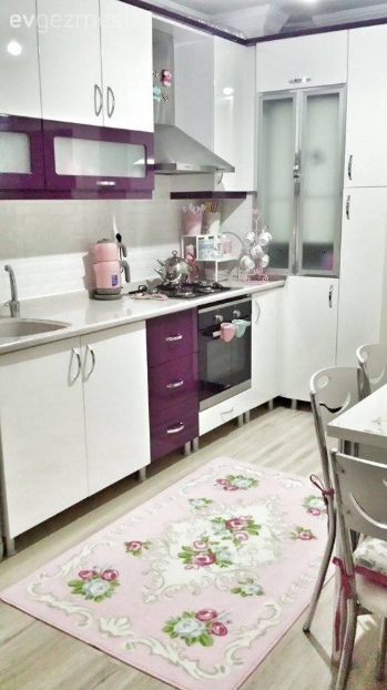 Renkli Mutfak Dolabı Modelleri 2020