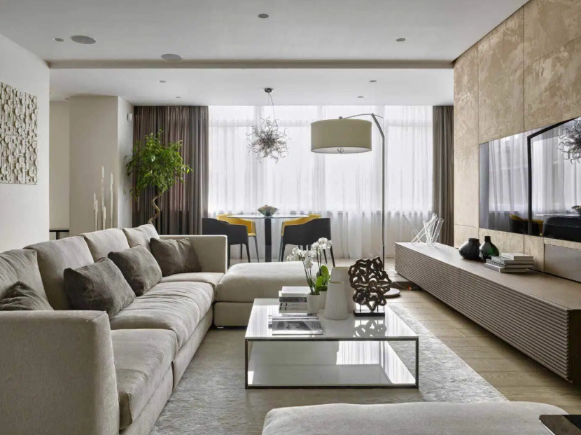 Krem Modern Ev Dekorasyonları