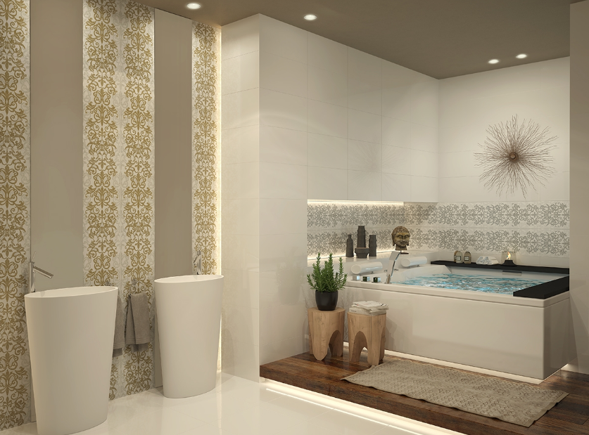 Kütahya Seramik Banyo Dekorasyon Modelleri 2020