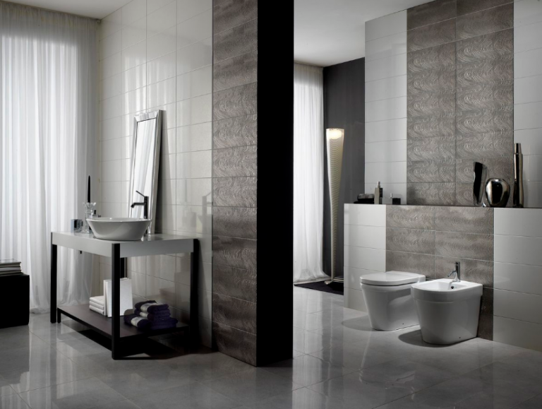 Kütahya Seramik Banyo Dekorasyonu