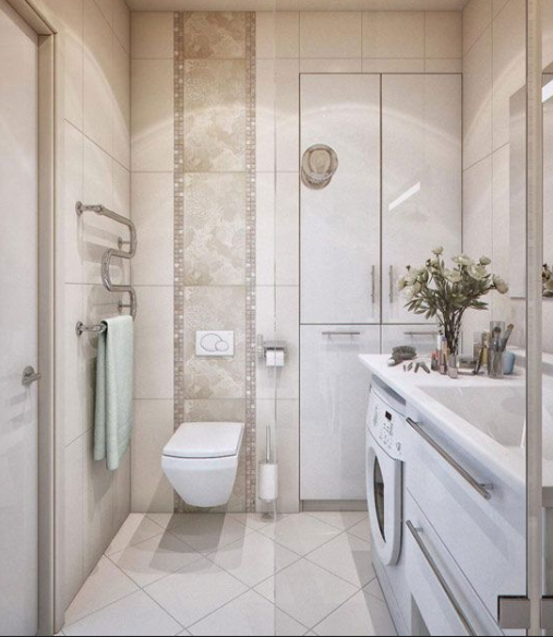 Kütahya Seramik Küçük Banyo Dekorasyonu