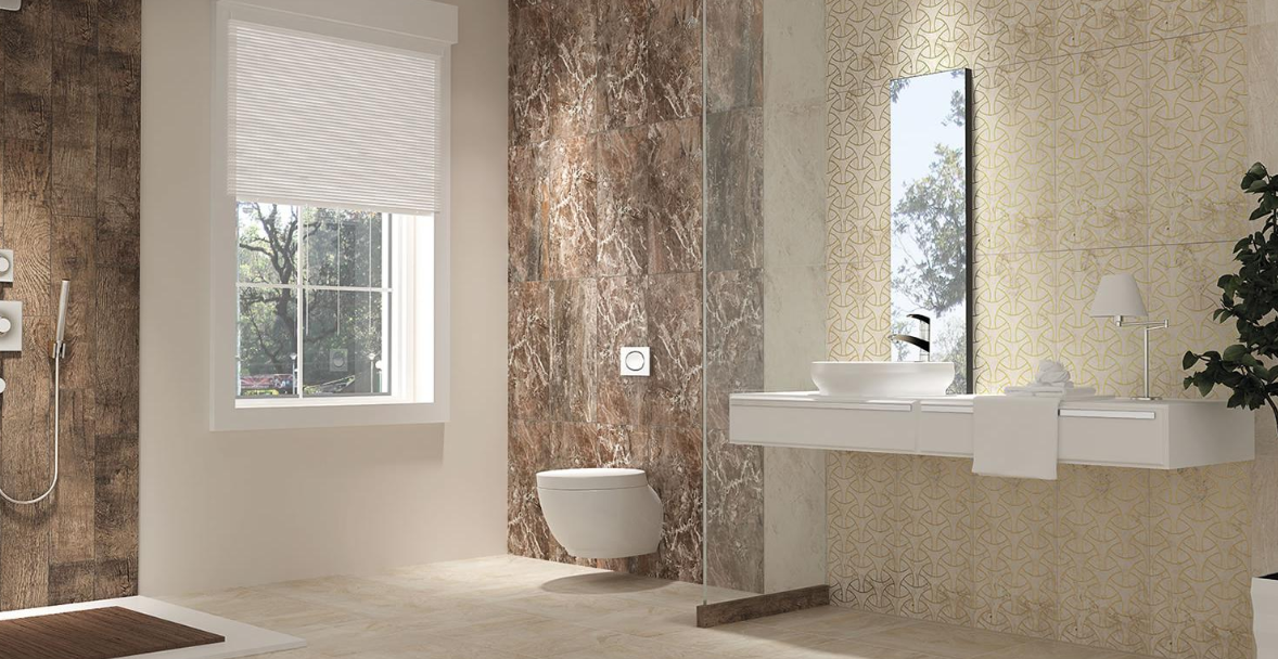 Kütahya Seramik Tasarım Banyo Dekorasyonu