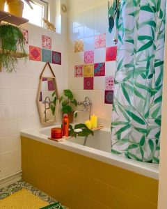 Bohem Banyo Dekorasyonu