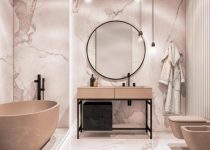 2020'nin Renkleri İle Banyo Dekorasyonu