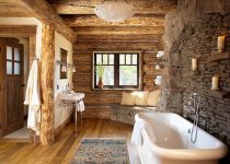 Ahşap Banyo Dekorasyonu