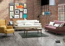 Country Renkli Modern Salon Takımları