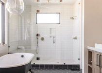Country Tarzda Büyük Banyo Dekorasyonu