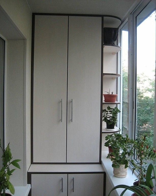 Kapaklı Balkon Dolapları