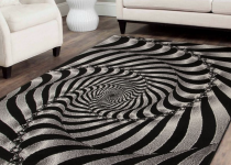 Zebra Desenli Halı