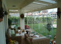 Klasik Cam Balkon Dekorasyonu