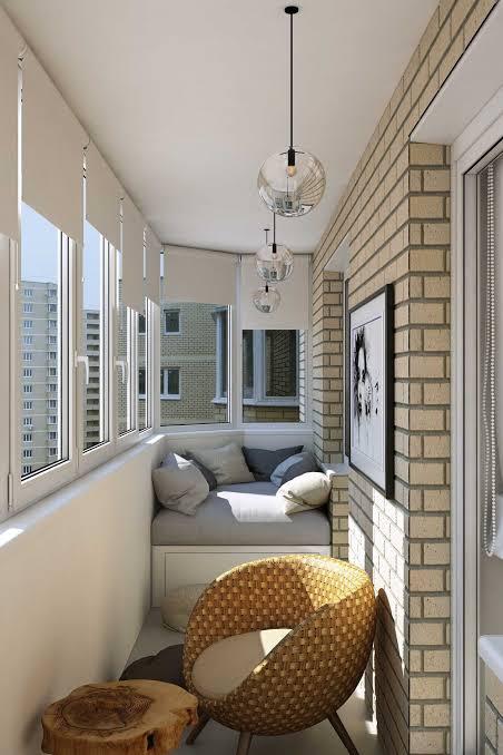 Pastel Renkli Cam Balkon Dekorasyonu