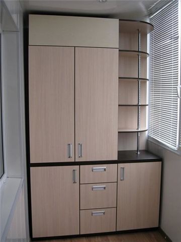 Çekmeceli Balkon Dolapları